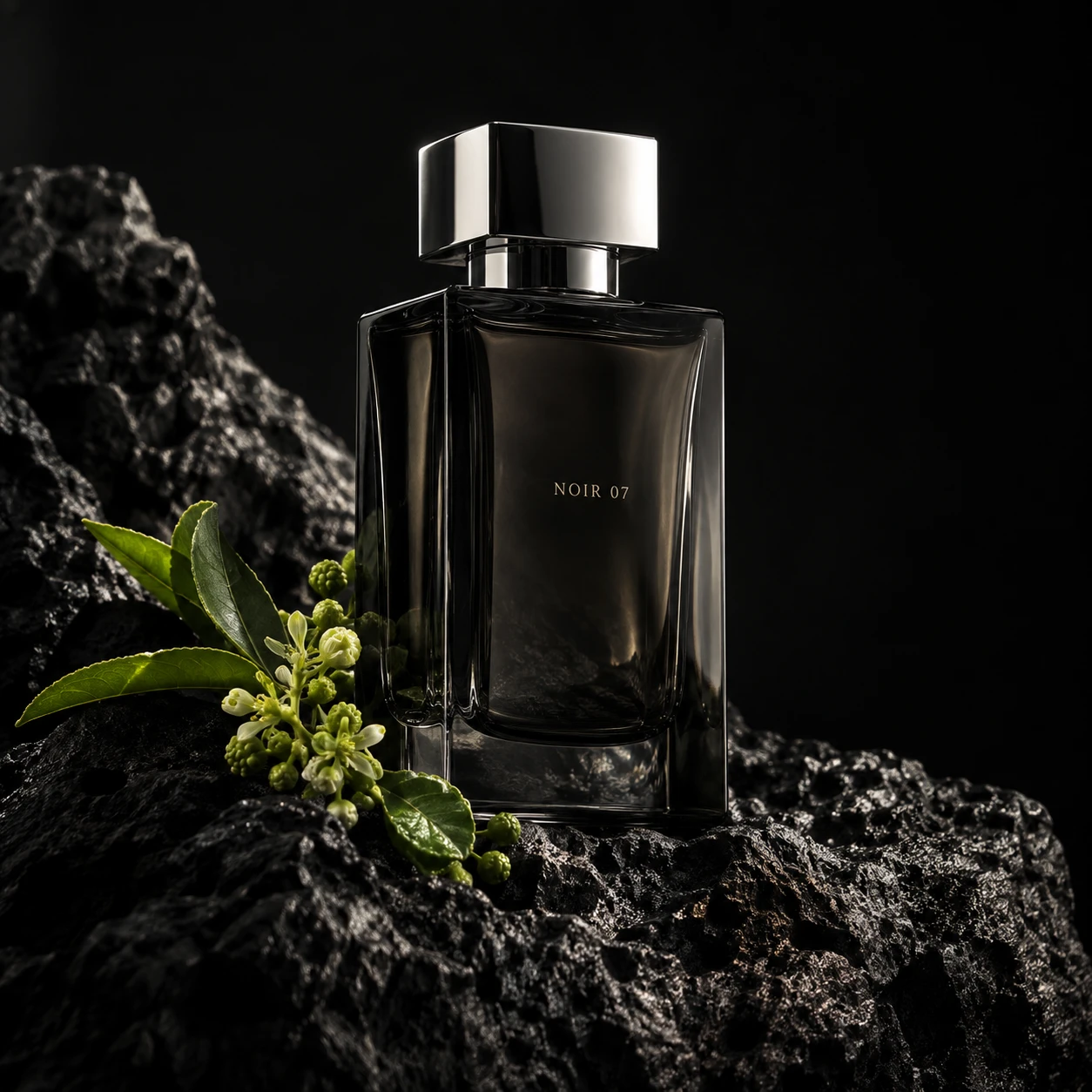 Noir 07 fragrance campaign